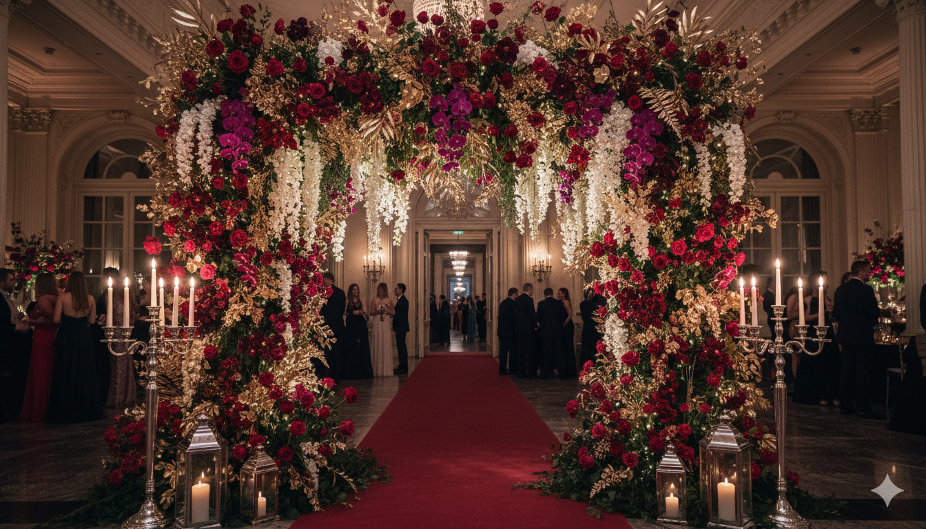 Event floral decorations